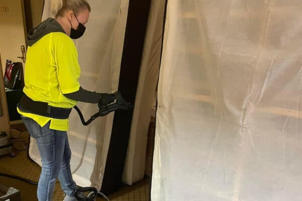 Bed bug chemical control application