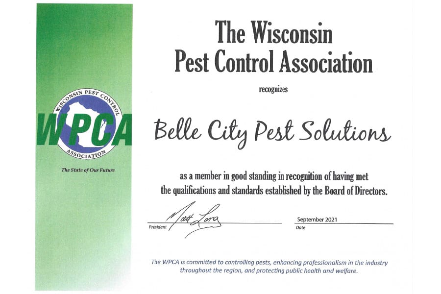 WPCA certificate